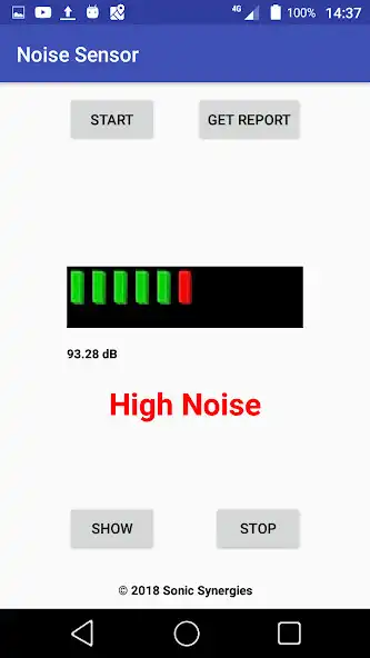Play Noise sensor as an online game Noise sensor with UptoPlay