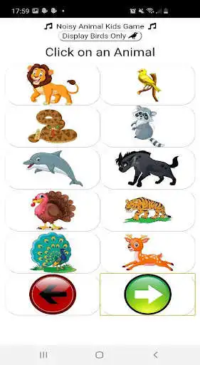 Play Noisy Animal Sounds Game for Toddlers and Kids as an online game Noisy Animal Sounds Game for Toddlers and Kids with UptoPlay