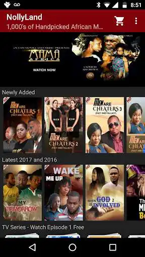 Play NollyLand - African Movies as an online game NollyLand - African Movies with UptoPlay