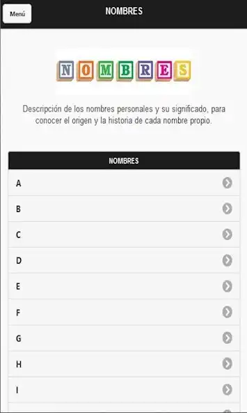 Play Nombres propios y significado  and enjoy Nombres propios y significado with UptoPlay