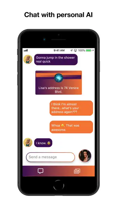 Play NomiChat as an online game NomiChat with UptoPlay