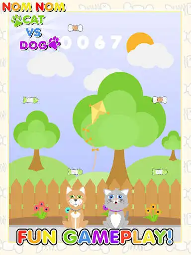 Play Nom Nom Cat vs Dog