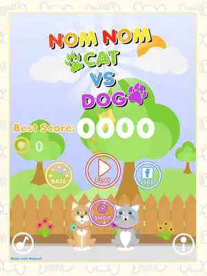 Play Nom Nom Cat vs Dog