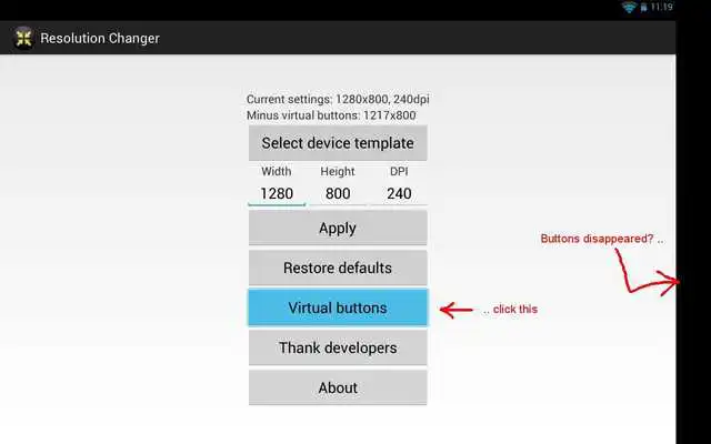 Play NOMone Resolution Changer