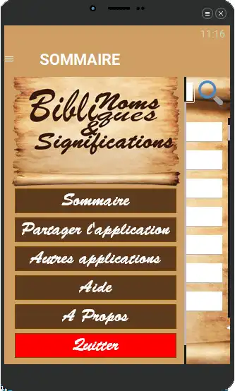 Play Noms Bibliques et Significations as an online game Noms Bibliques et Significations with UptoPlay