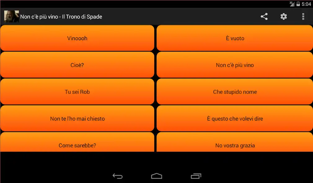 Play Non cè più vino as an online game Non cè più vino with UptoPlay