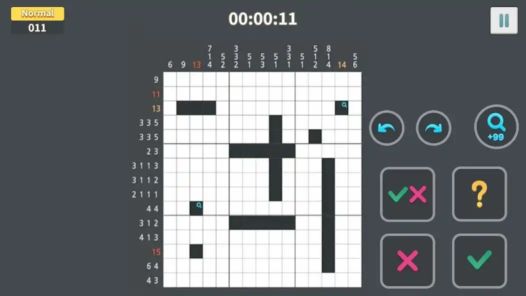 Play Nonogram King as an online game Nonogram King with UptoPlay