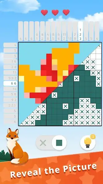 Play Nonogram - Picture cross sudoku numbers puzzle as an online game Nonogram - Picture cross sudoku numbers puzzle with UptoPlay