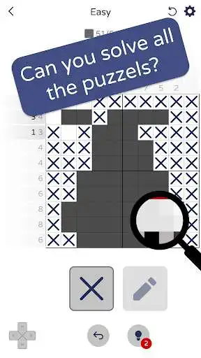 Play Nonogram Plus as an online game Nonogram Plus with UptoPlay