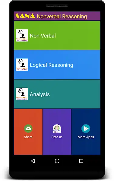 Play APK Nonverbal Reasoning (eBook)  and enjoy Nonverbal Reasoning (eBook) with UptoPlay com.sanaedutech.nonverbal_reasoning