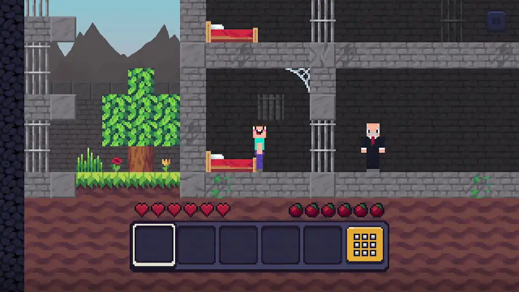 Play Noob Miner: Escape from prison  and enjoy Noob Miner: Escape from prison with UptoPlay