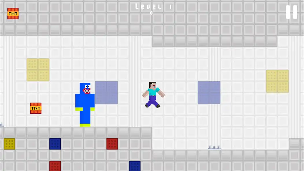 Play Noob vs Blue Monster  and enjoy Noob vs Blue Monster with UptoPlay