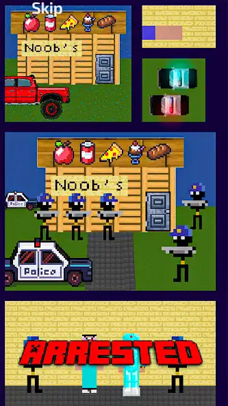 Play Noob vs Stickman Jailbreak  and enjoy Noob vs Stickman Jailbreak with UptoPlay