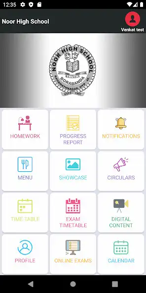 Play Noor High School Parent App as an online game Noor High School Parent App with UptoPlay
