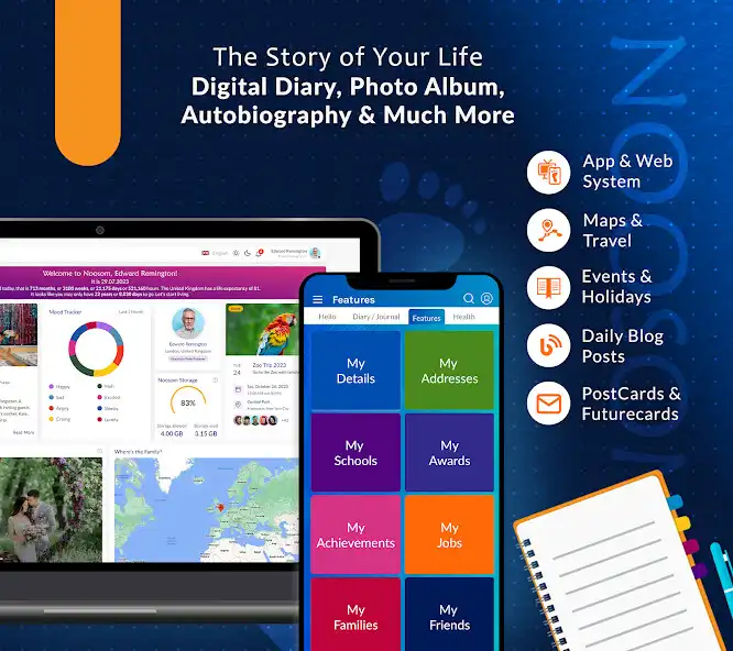 Play Noosom Diary  Your Life Story  and enjoy Noosom Diary  Your Life Story with UptoPlay