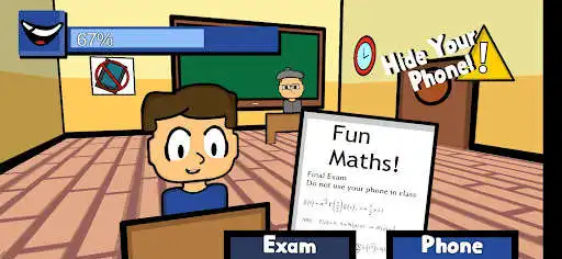 Play No Phones In Class! as an online game No Phones In Class! with UptoPlay