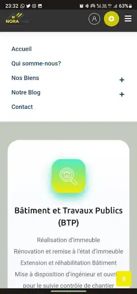 Play Nora immobilier  design  and enjoy Nora immobilier  design with UptoPlay