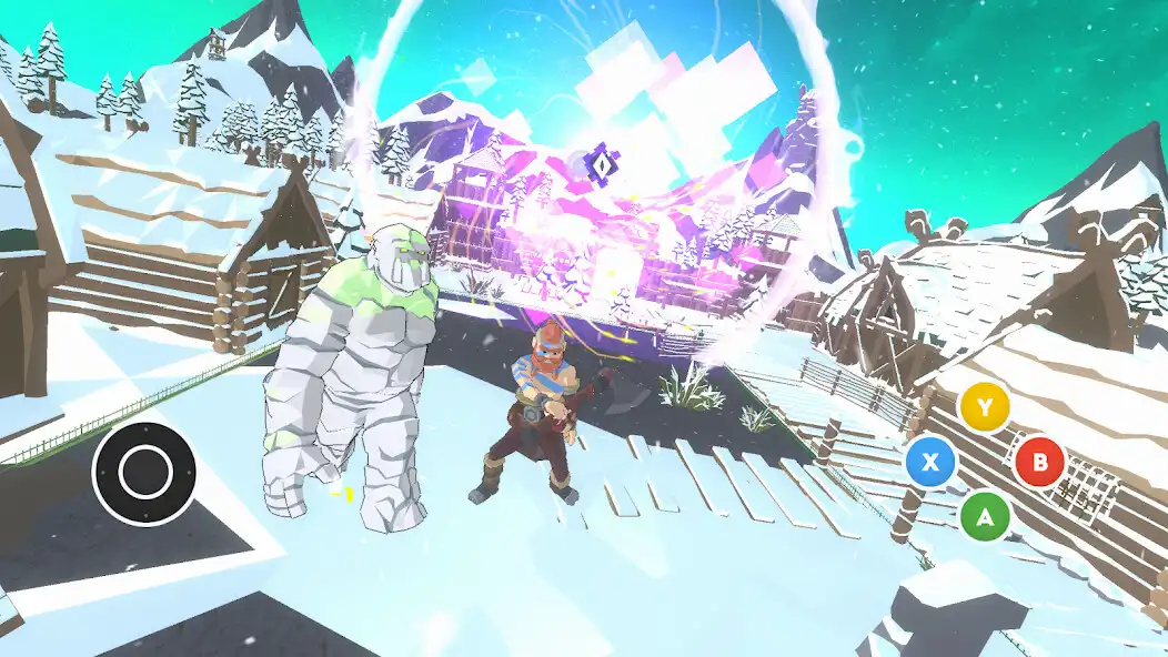 Play Norse Odin super rope hero as an online game Norse Odin super rope hero with UptoPlay