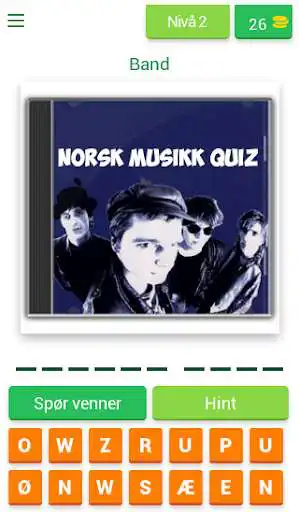 Play Norsk Musikk Quiz - Album, Plate, CD, Vinyl, Disk  and enjoy Norsk Musikk Quiz - Album, Plate, CD, Vinyl, Disk with UptoPlay