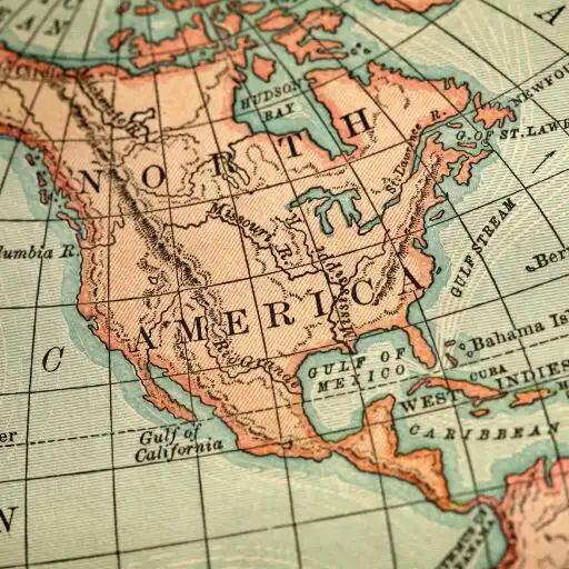 Play North America Map Wallpaper APK