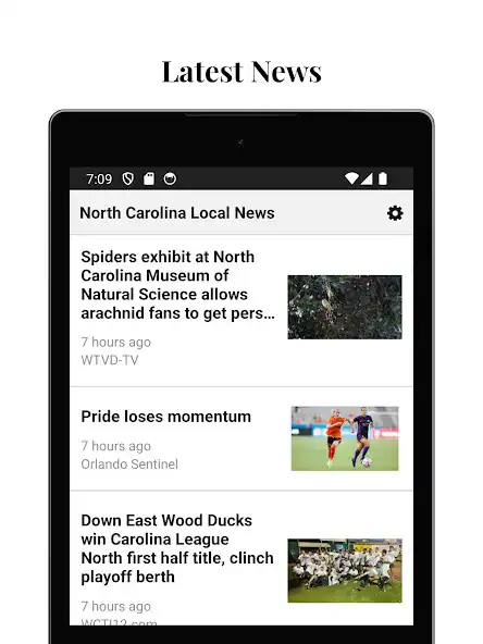 Play North Carolina Local News  and enjoy North Carolina Local News with UptoPlay