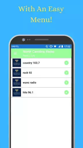Play North Carolina Radio Radio Stations App  and enjoy North Carolina Radio Radio Stations App with UptoPlay