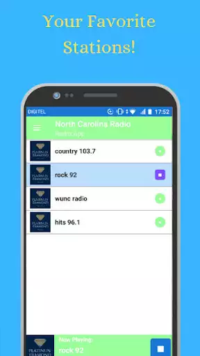 Play North Carolina Radio Radio Stations App as an online game North Carolina Radio Radio Stations App with UptoPlay