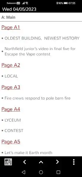 Play Northfield News as an online game Northfield News with UptoPlay