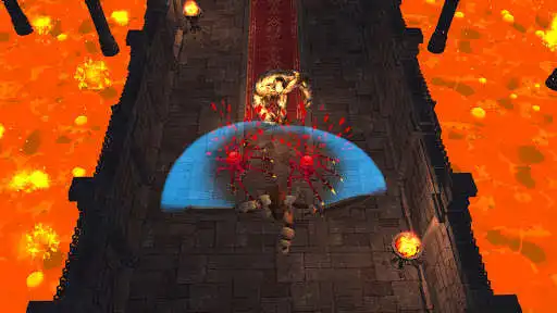 Play North Hero: Battle of Dragon Slayer in Lava City as an online game North Hero: Battle of Dragon Slayer in Lava City with UptoPlay