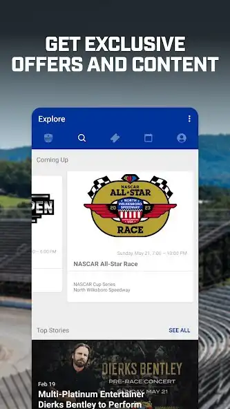 Play North Wilkesboro Speedway as an online game North Wilkesboro Speedway with UptoPlay