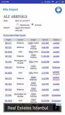 Play Norway Airports Flight Time