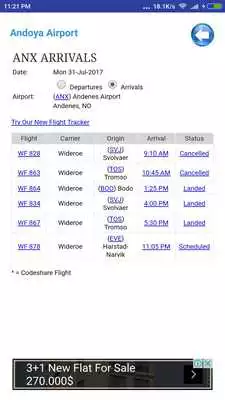 Play Norway Airports Flight Time