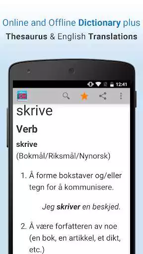 Play Norwegian Dictionary  and enjoy Norwegian Dictionary with UptoPlay