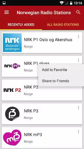 Play Norwegian Radio Stations  and enjoy Norwegian Radio Stations with UptoPlay