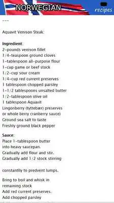 Play Norwegian Recipes as an online game Norwegian Recipes with UptoPlay