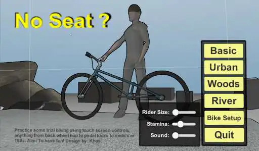 Play No Seat? - Real Trial Biking  and enjoy No Seat? - Real Trial Biking with UptoPlay