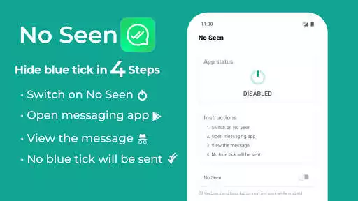 Play No Seen: Hide blue tick  and enjoy No Seen: Hide blue tick with UptoPlay