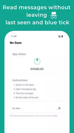 Play No Seen: Hide blue tick as an online game No Seen: Hide blue tick with UptoPlay
