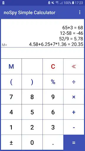 Play noSpy Simple Calculator