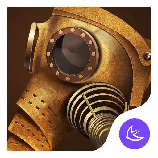Run free android online Nostalgic Steampunk Fashion-APUS Launcher theme APK