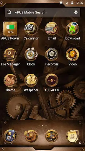 Play APK Nostalgic Steampunk Fashion-APUS Launcher theme  and enjoy Nostalgic Steampunk Fashion-APUS Launcher theme using ApkOnl