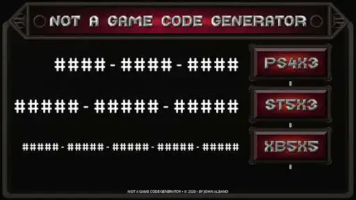 Play Not a Game Code Generator and enjoy Not a Game Code Generator with UptoPlay Play Not a Game Code Generator and enjoy Not a Game Code Generator with UptoPlay