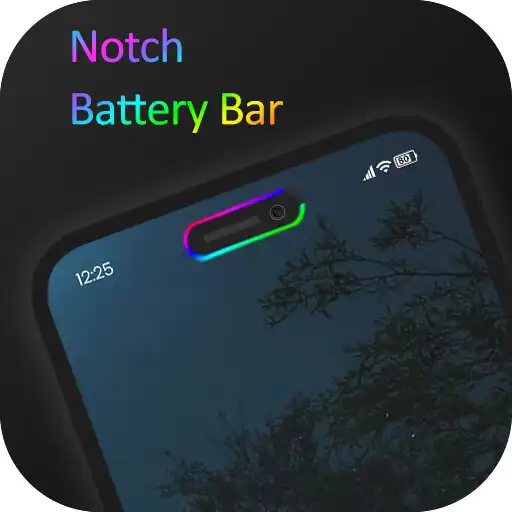 Play Notch Battery Bar APK