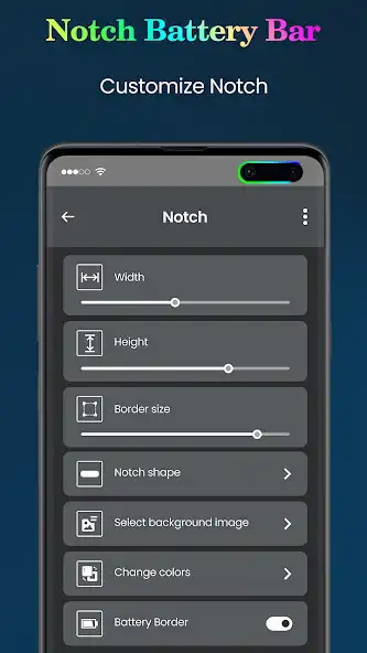 Play Notch Battery Bar  and enjoy Notch Battery Bar with UptoPlay