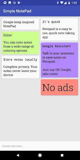 Play NoteBook - Material Design NotePad  and enjoy NoteBook - Material Design NotePad with UptoPlay