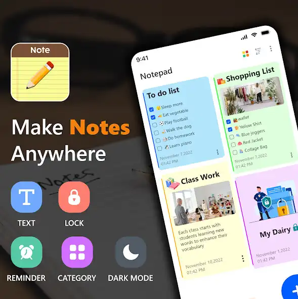 Play Notebook - Notes  Notepad App  and enjoy Notebook - Notes  Notepad App with UptoPlay
