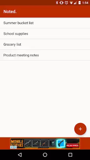 Play Noted Lite  and enjoy Noted Lite with UptoPlay