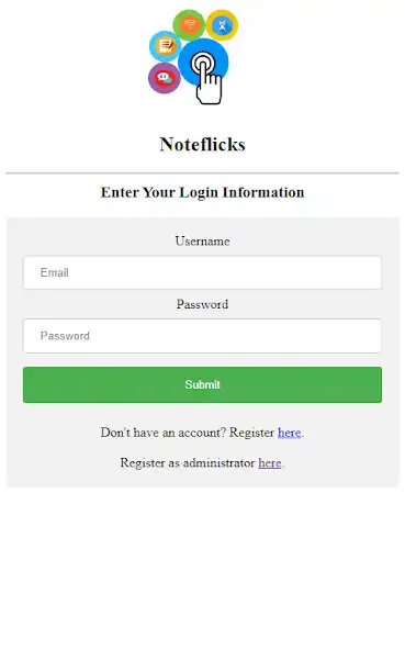 Play Noteflicks as an online game Noteflicks with UptoPlay