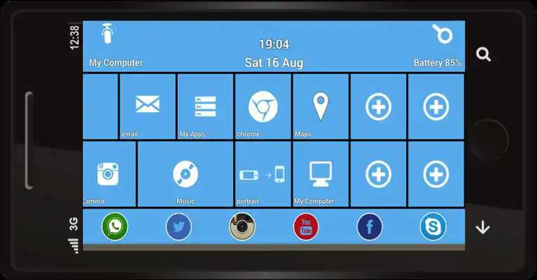 Play Note+ Launcher 8 Free