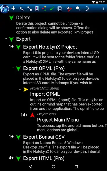 Play NoteLynX Pro Outliner Mindmap  and enjoy NoteLynX Pro Outliner Mindmap with UptoPlay